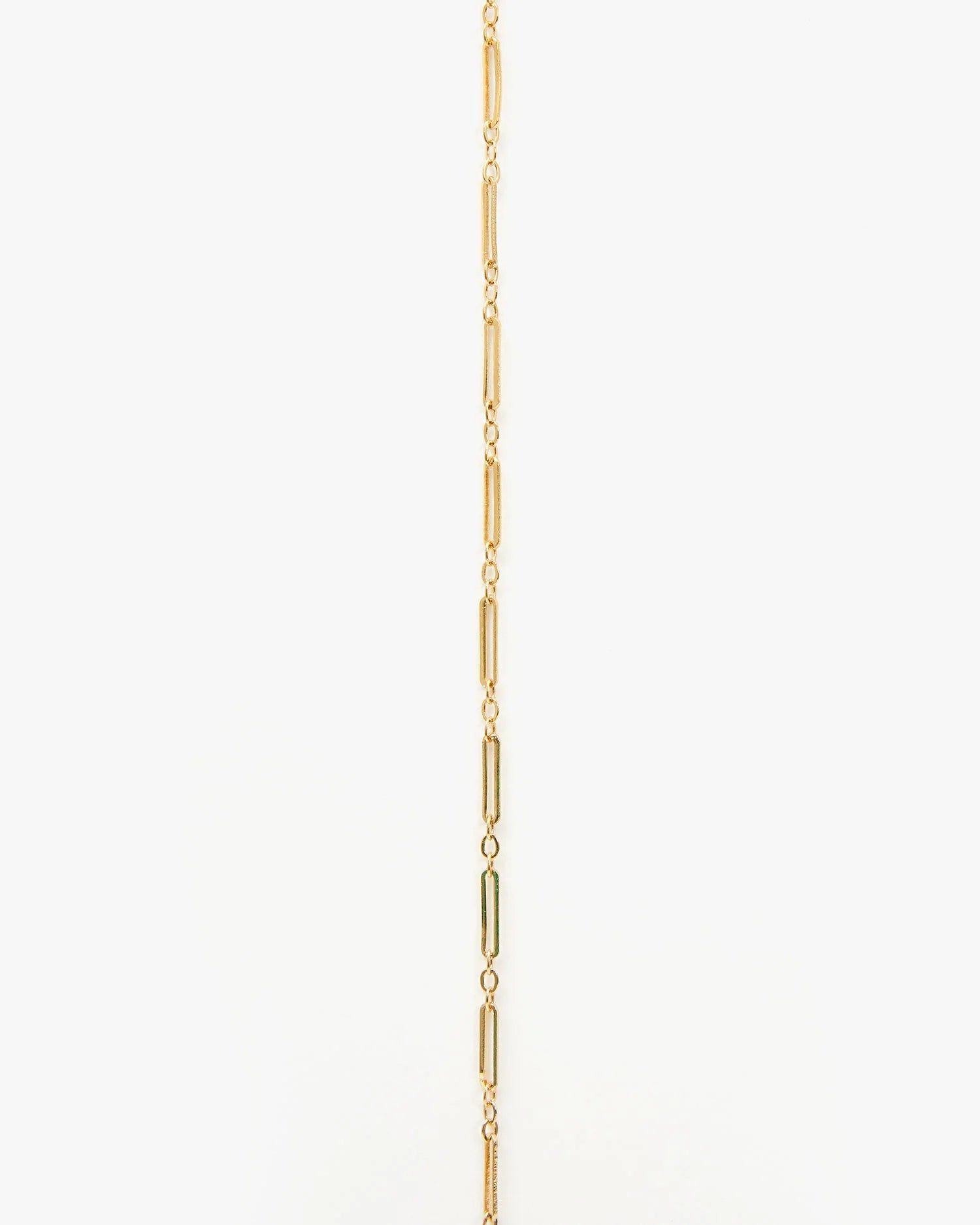 Clare V. Paperclip Chain Necklace 24" Vermeil JW-NC-NL-100053