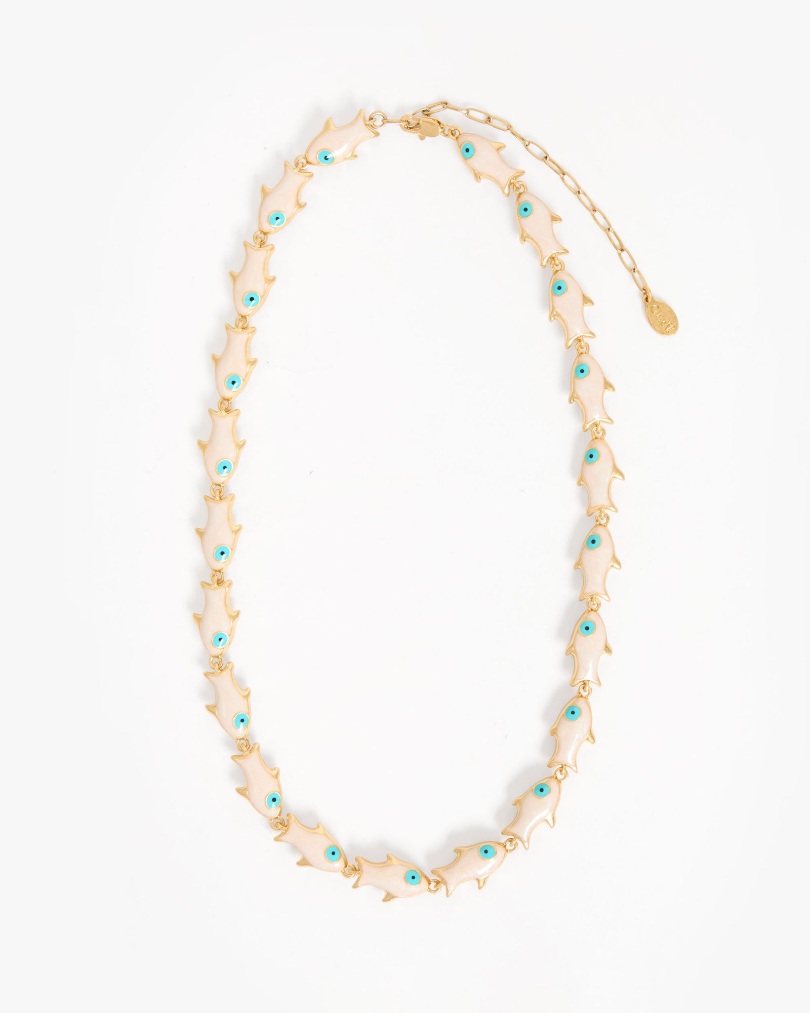 Clare V Pearl Sardine Necklace