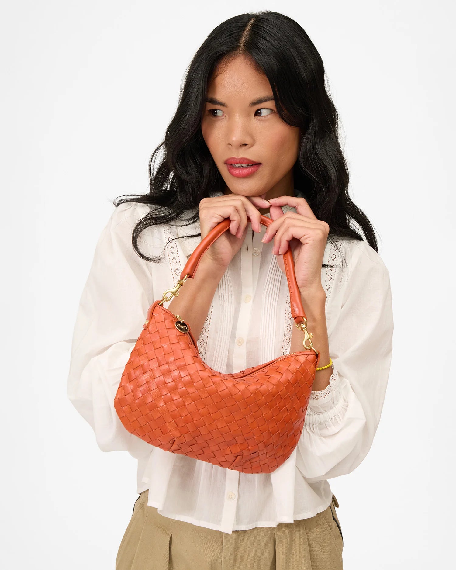 Clare V. Petit Moyen Messenger Bag CVH1000644