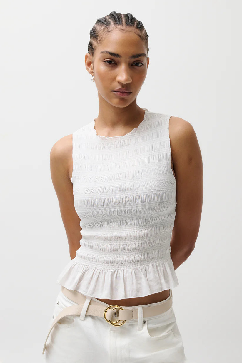 Pistola Phoebe Smocked Tank P00040010