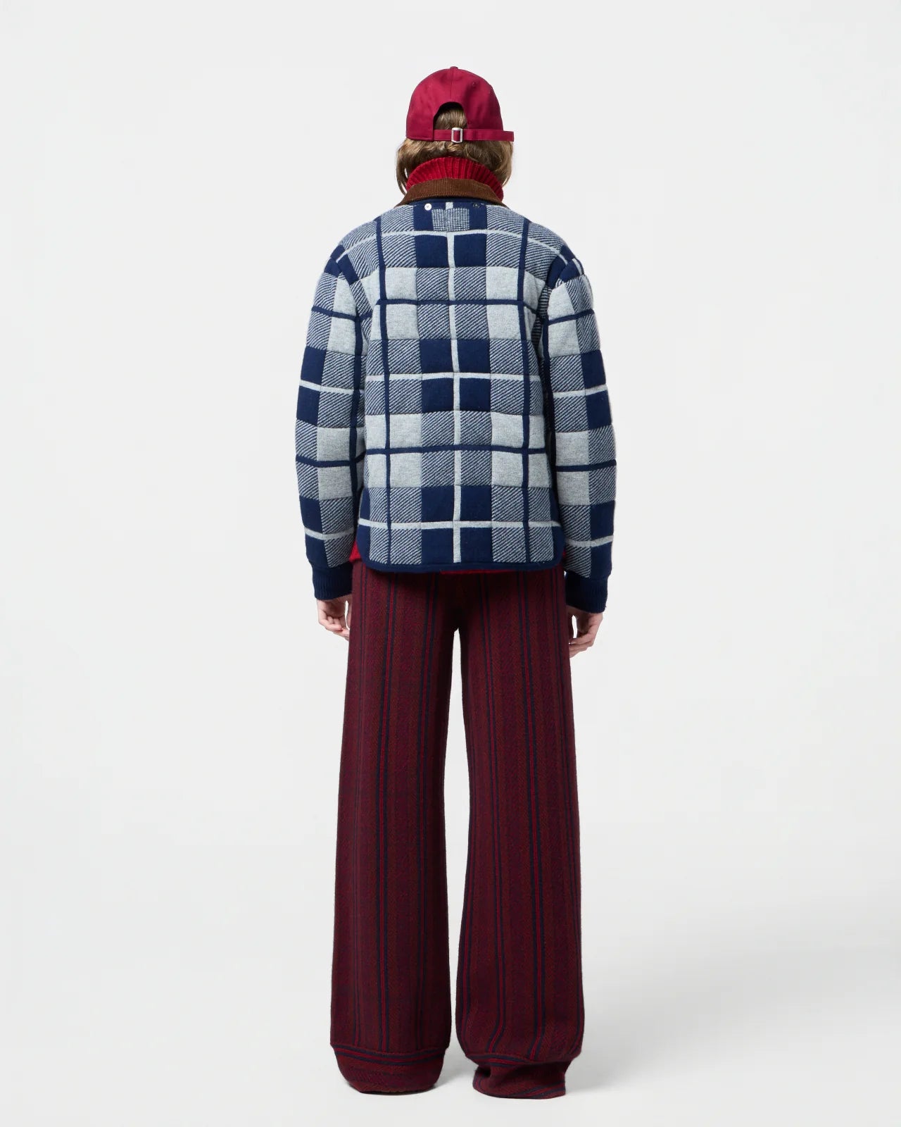 Guest in Residence Quilted Plaid Liner Jacket