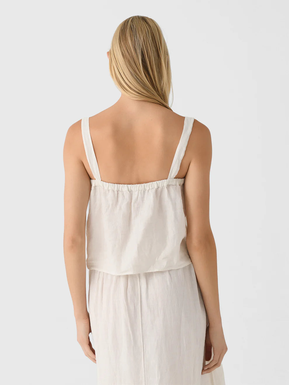 Velvet Quin Linen Tank Top