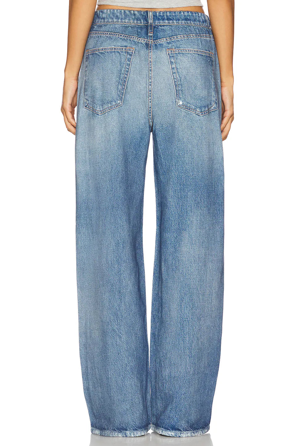 Rag & Bone Miramar Fleece Pull On Wide Leg
