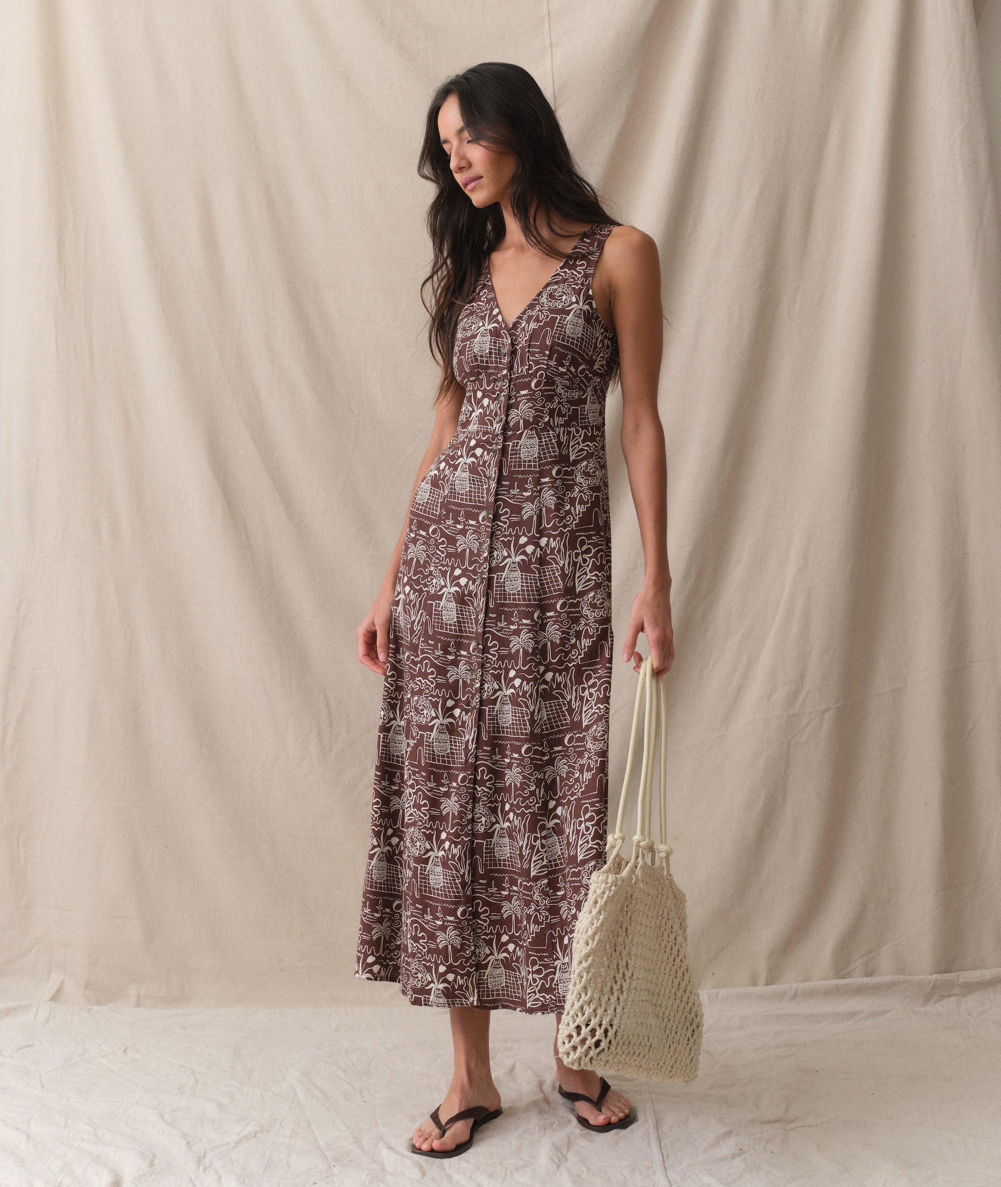 Marine Layer Camila Maxi Dress