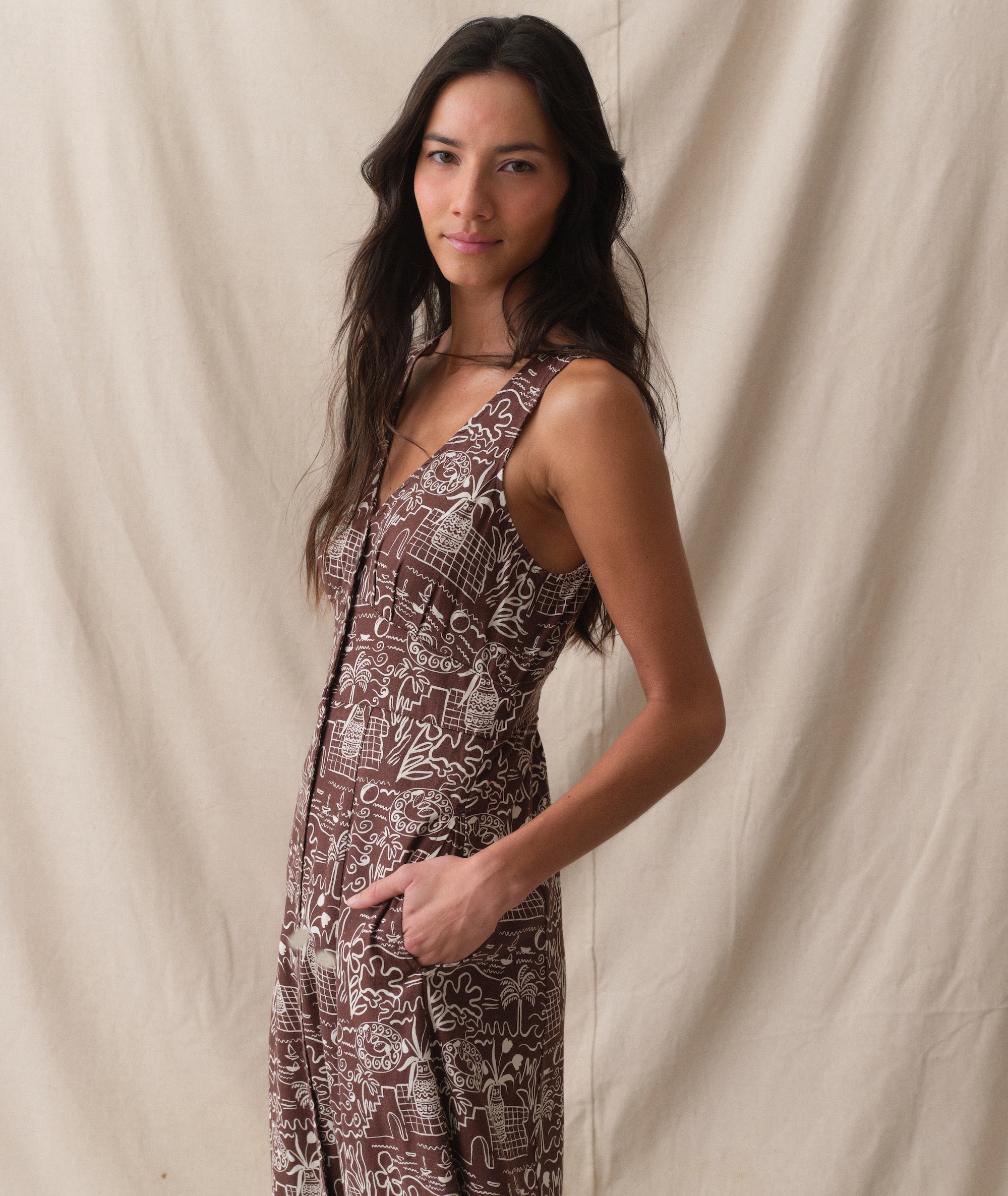 Marine Layer Camila Maxi Dress