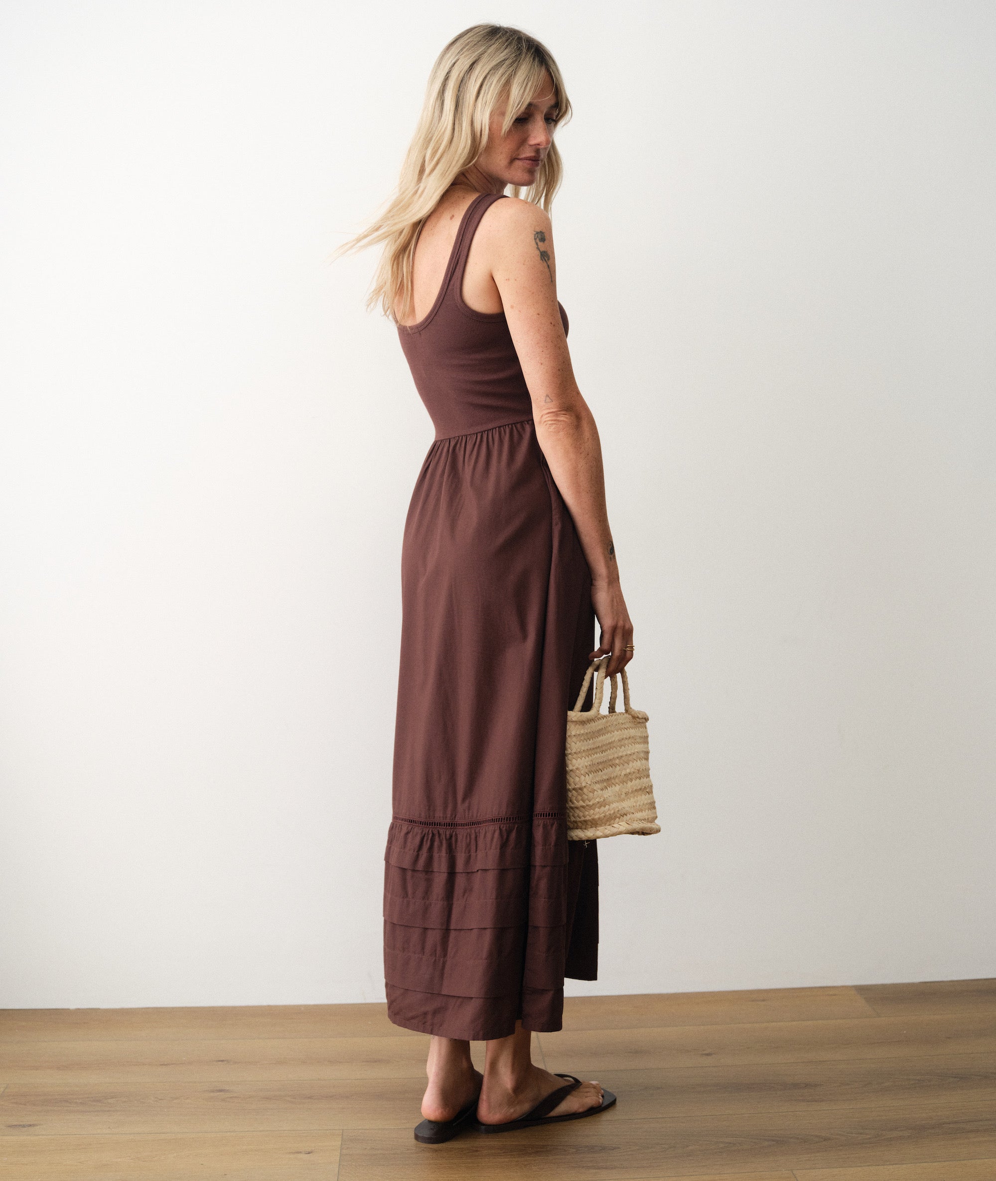 Marine Layer Lexi Rib Split Dress