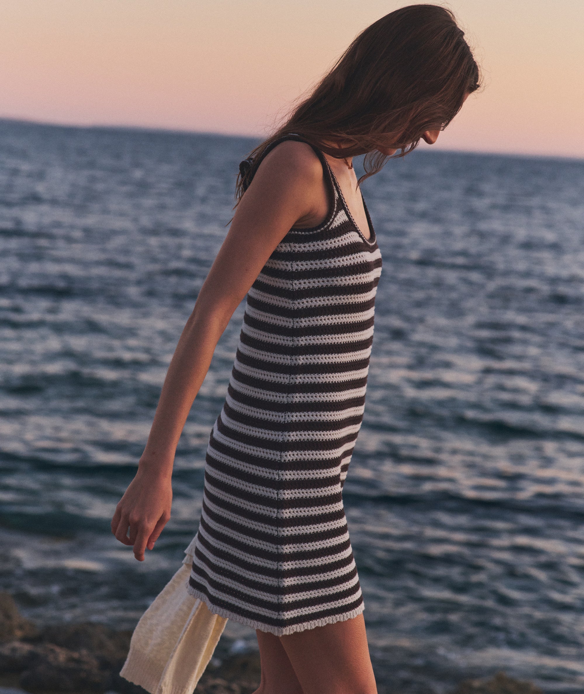 Marine Layer Miraluna Crochet Dress