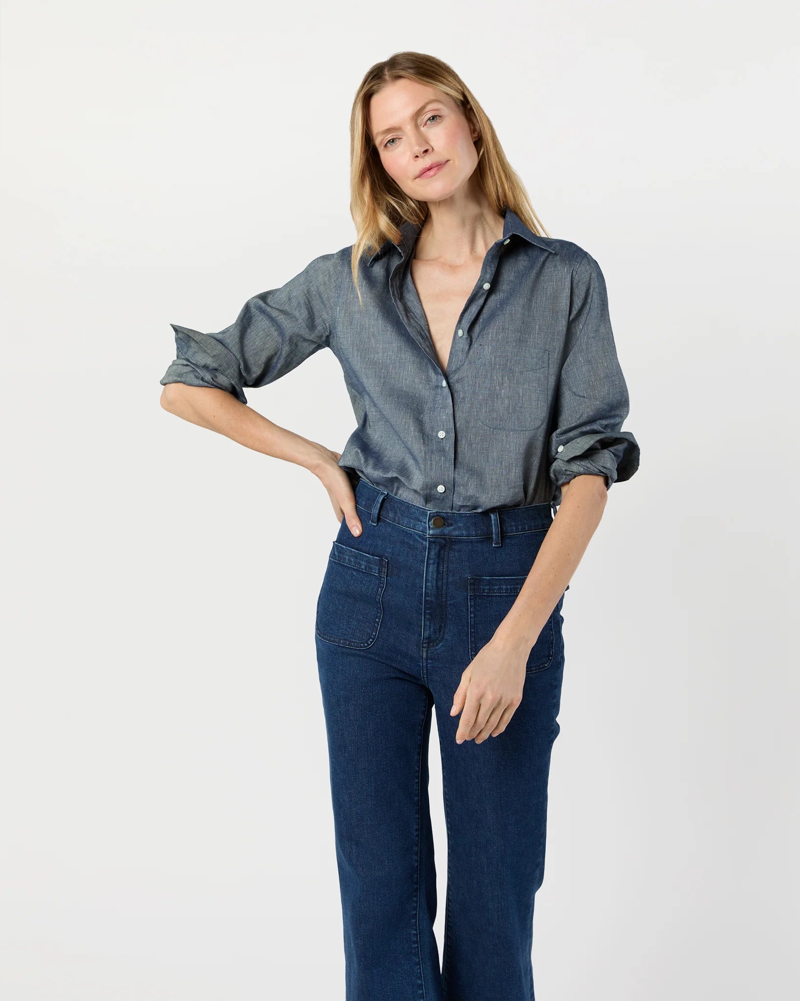 Ann Mashburn Boyfriend Shirt