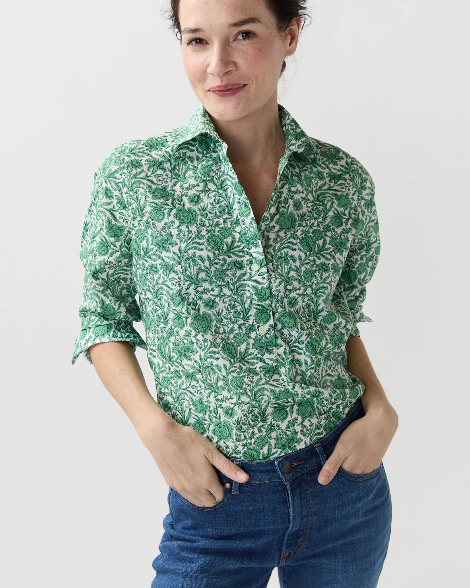 Ann Mashburn Tomboy Popover Shirt