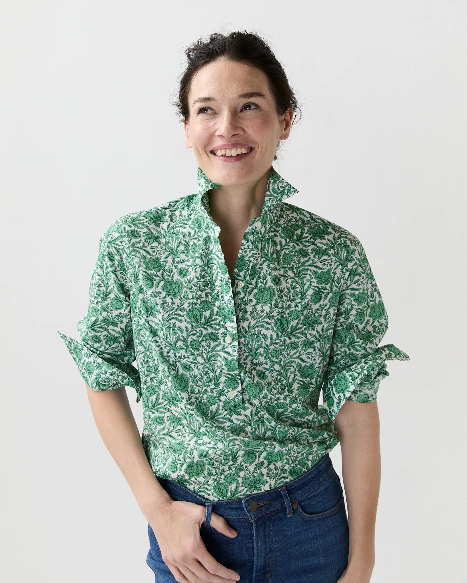 Ann Mashburn Tomboy Popover Shirt