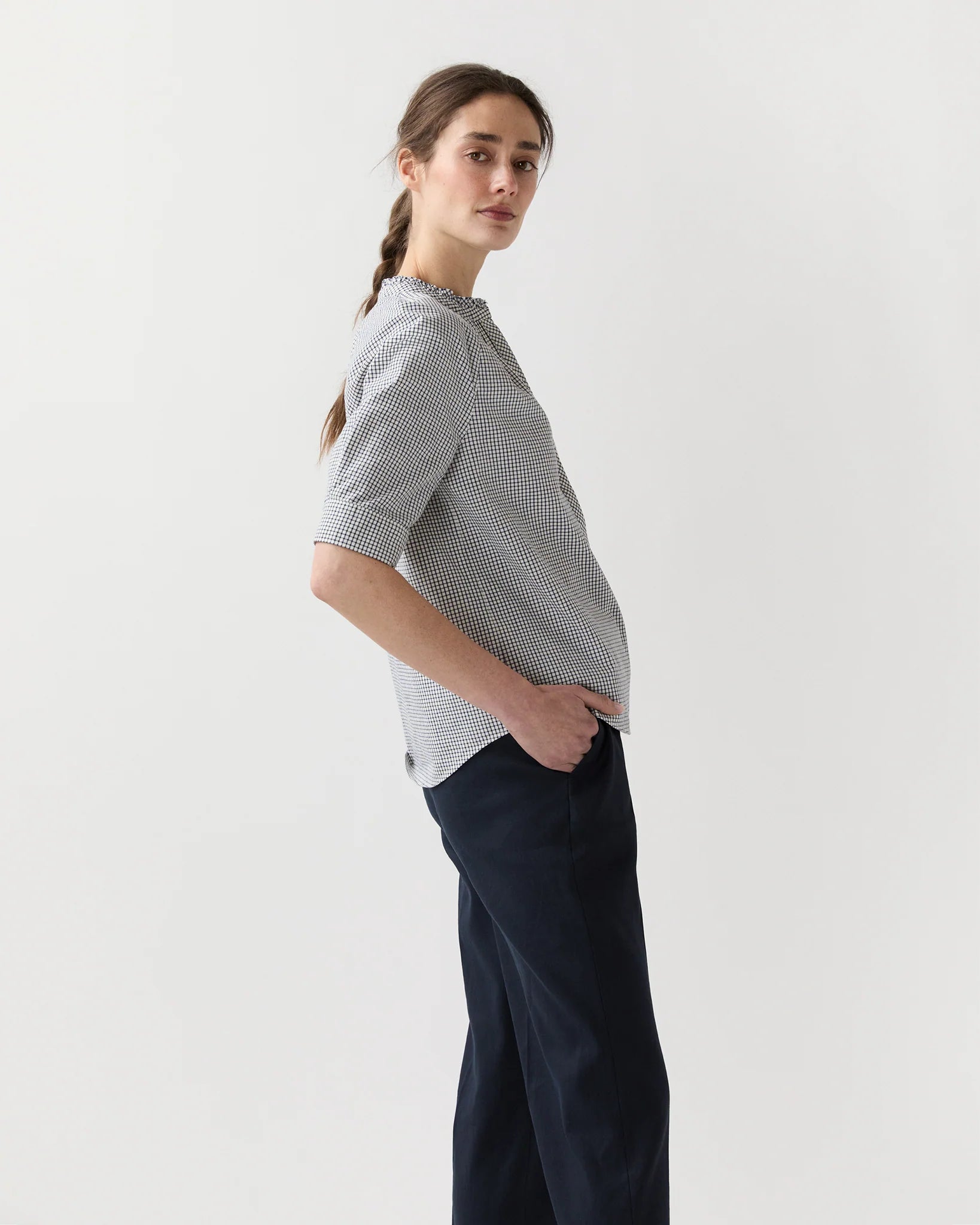 Ann Mashburn Sage Blouse
