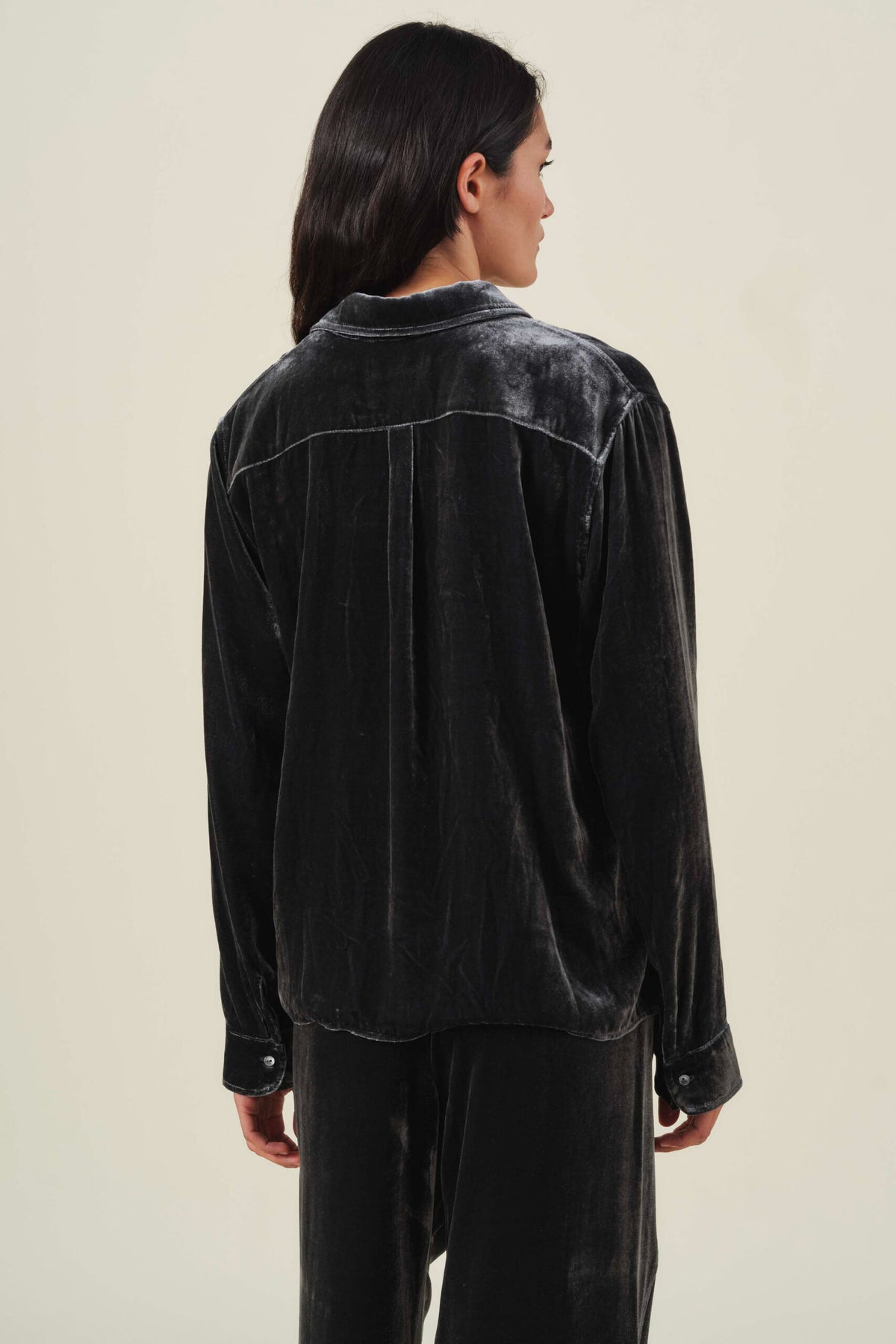 Velvet by Graham and Spencer Liana Velvet Shirt