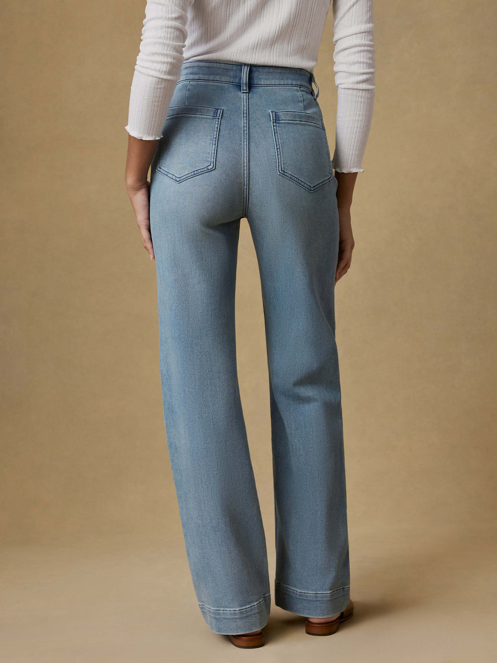 Faherty Stretch Terry Patch Pocket Pant - Eastern Shore Wash