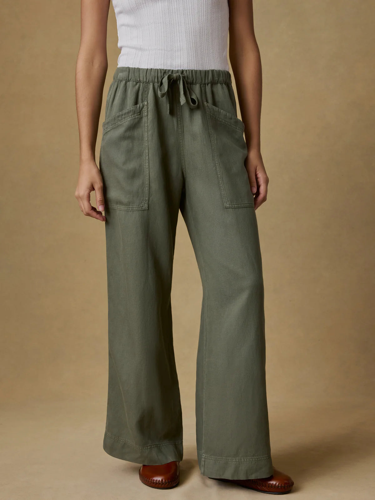 Faherty Topanga Drape Pant