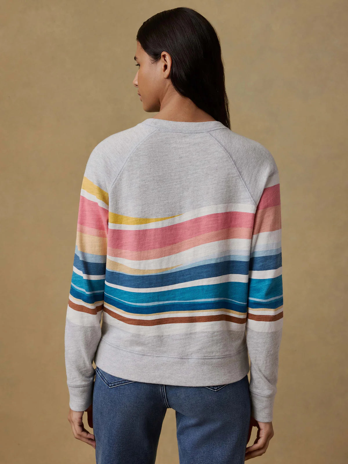Faherty Sunwashed Organic Crewneck