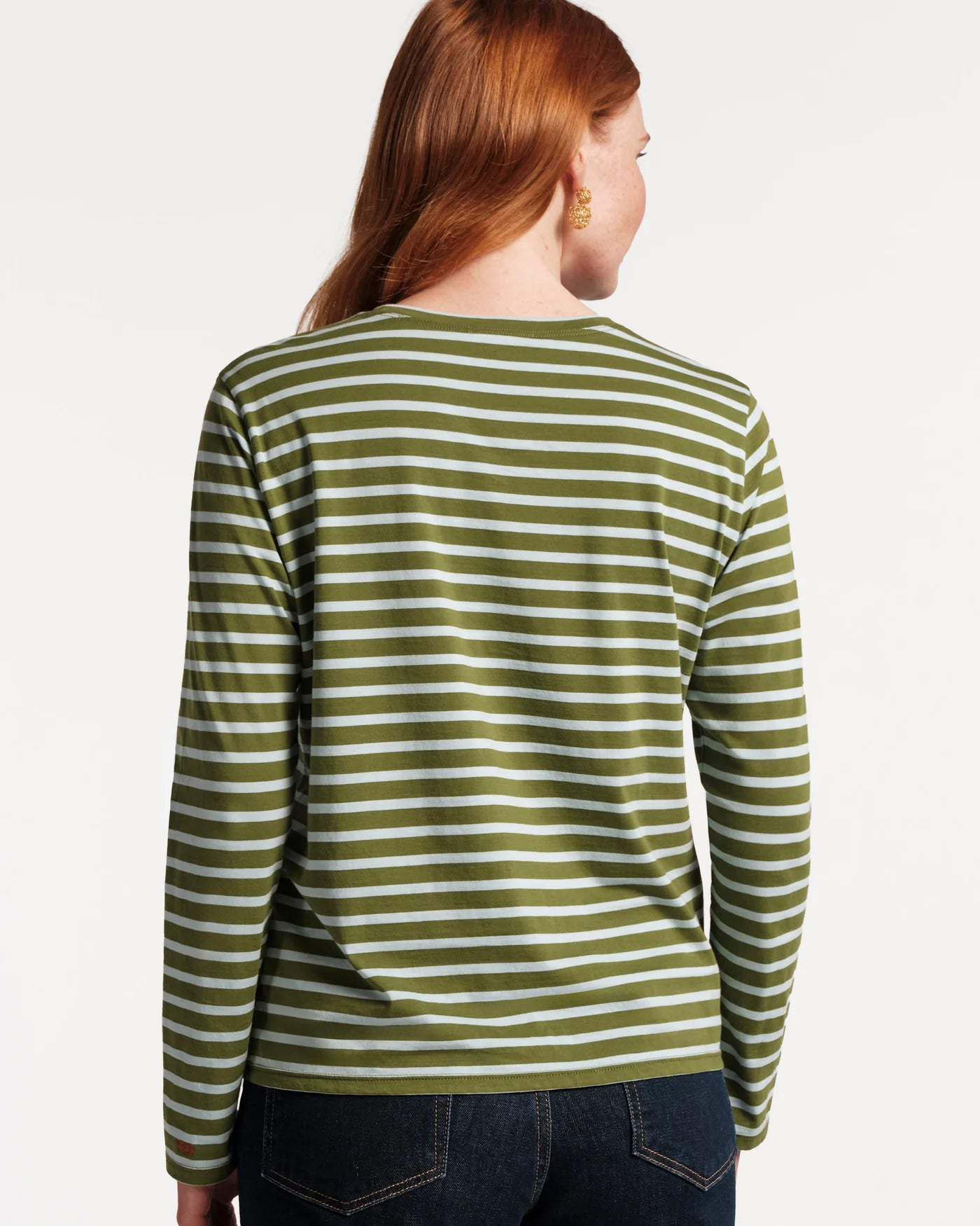 Frances Valentine Long Sleeved Striped T Shirt