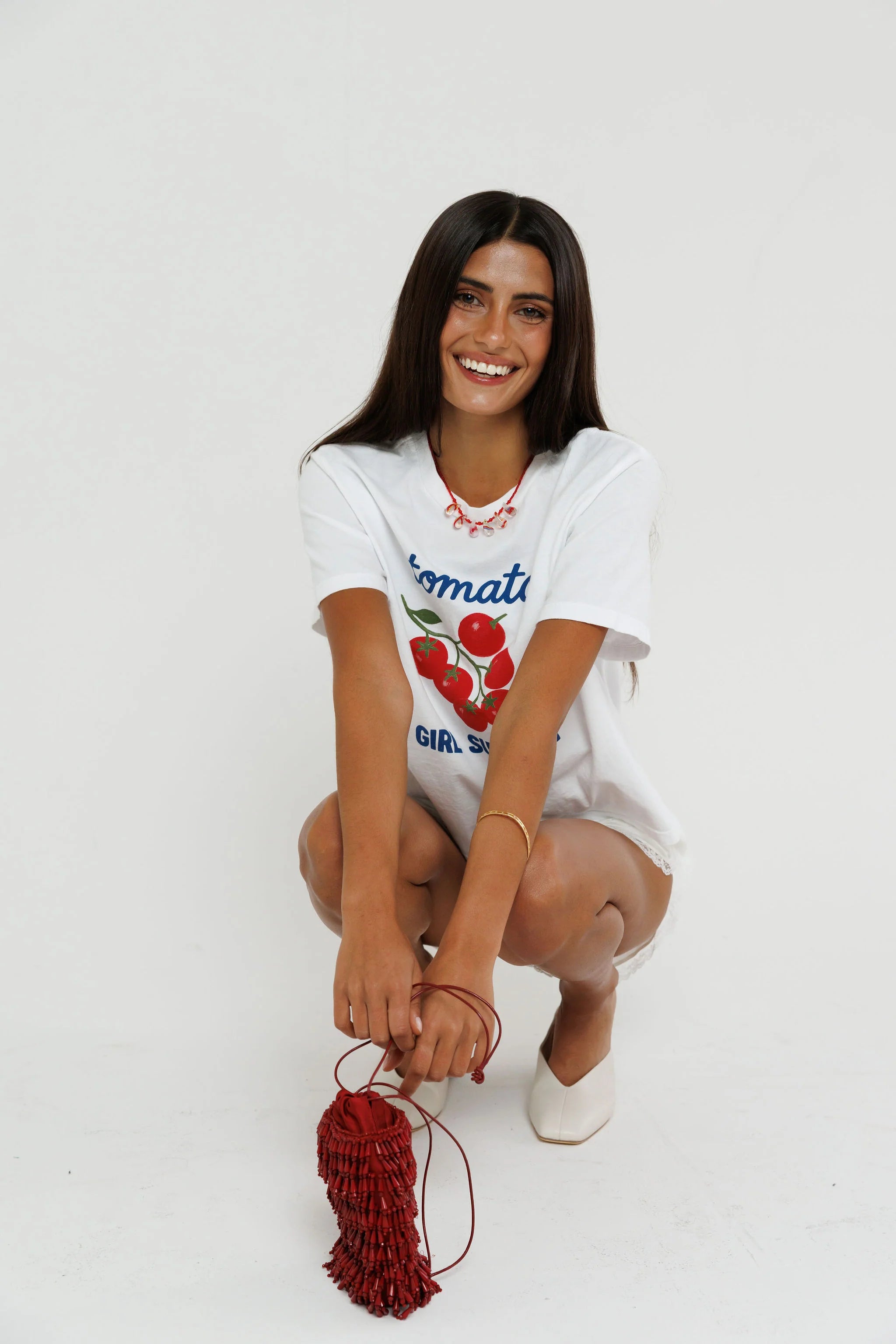 Sunny Somewhere Tomato Girl Summer