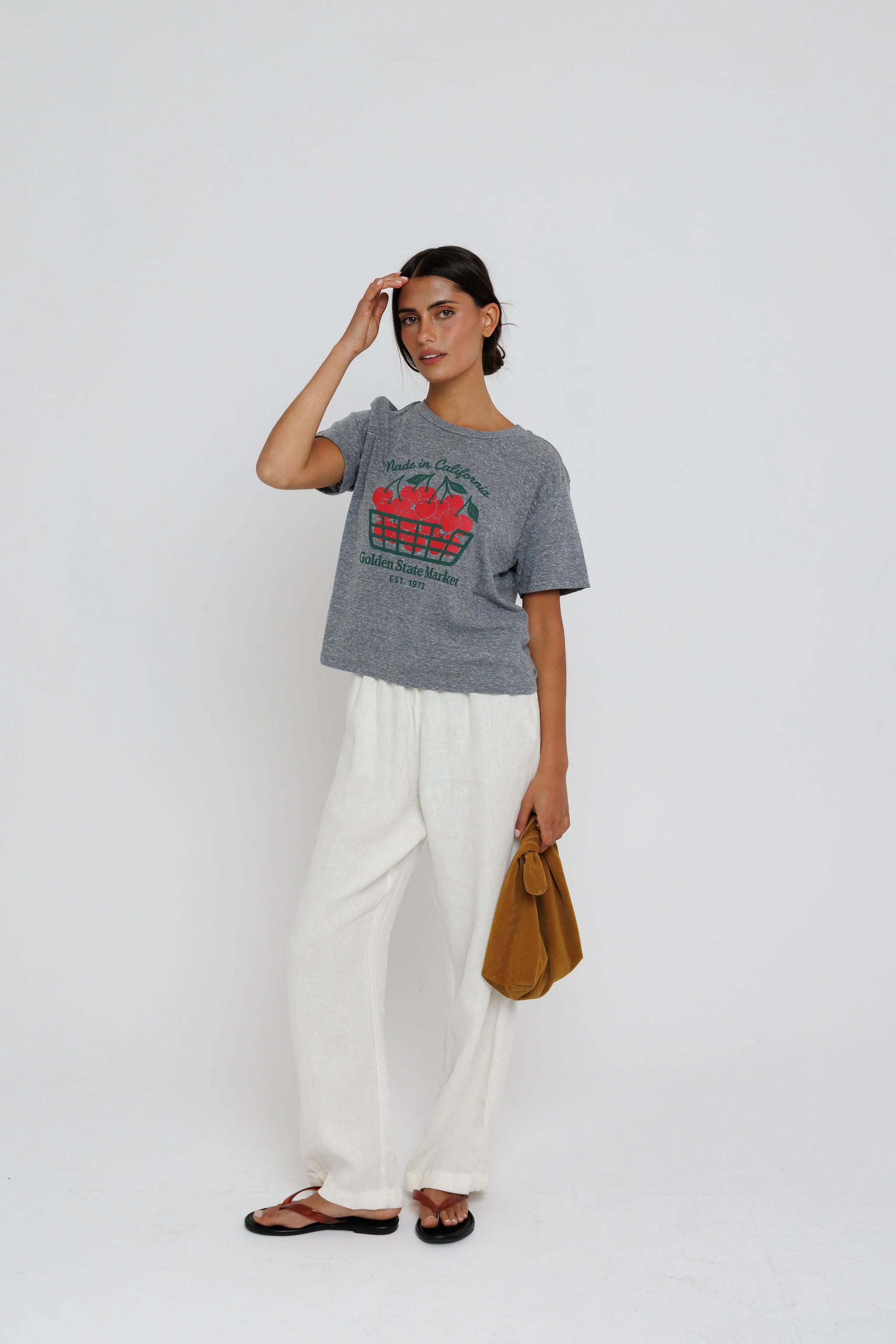 Sunny Somewhere California Cherries Everyday Tee