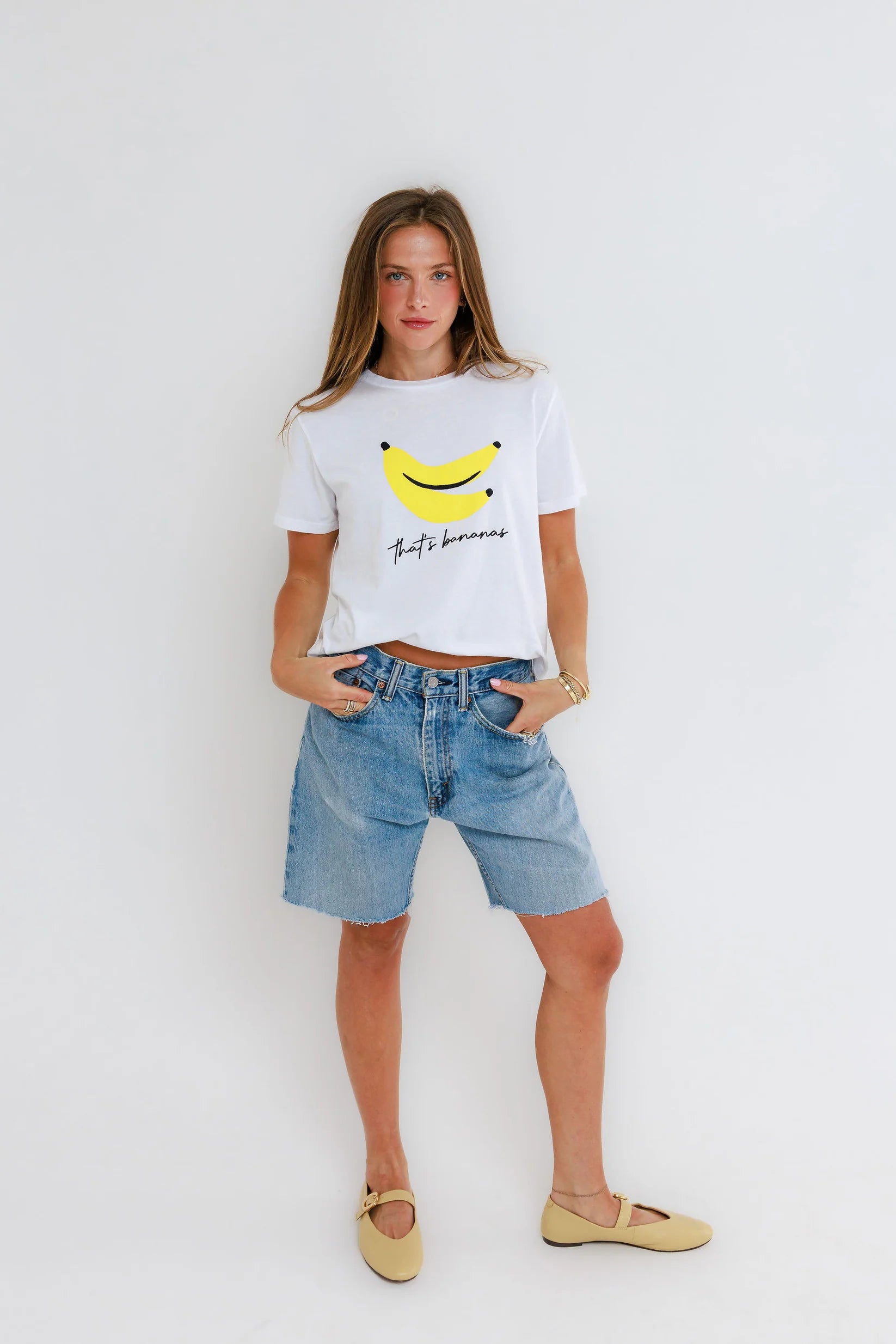 Sunny Somewhere That's Bananas Everyday Tee
