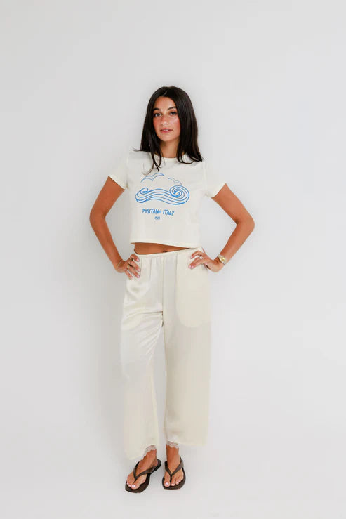 Sunny Somewhere Positano Italy Tiny Tee