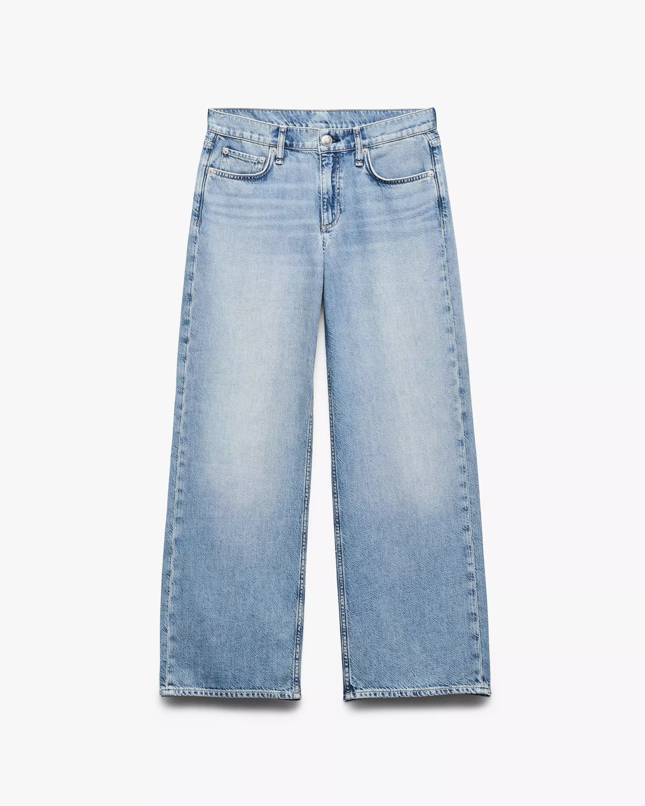 Rag & Bone Saige Ankle Relaxed Straight Jeans