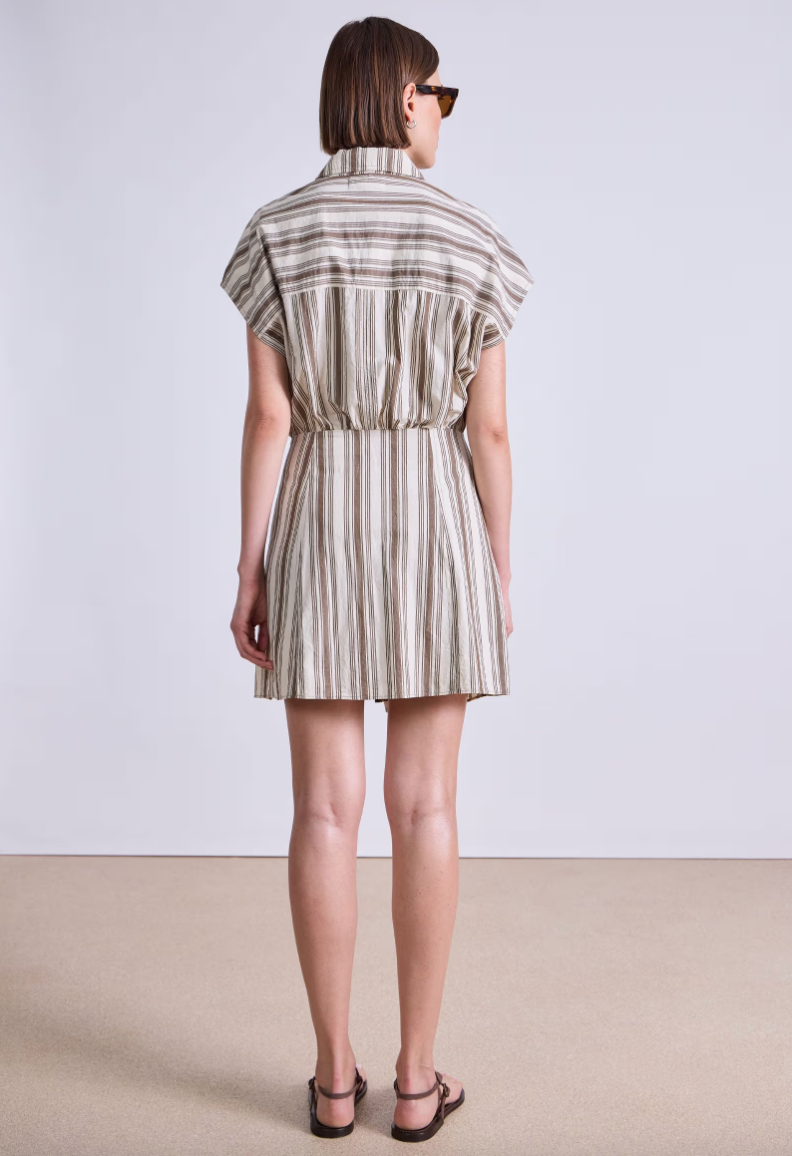 Apiece Apart San Vito Sarong - Coffee + Cream