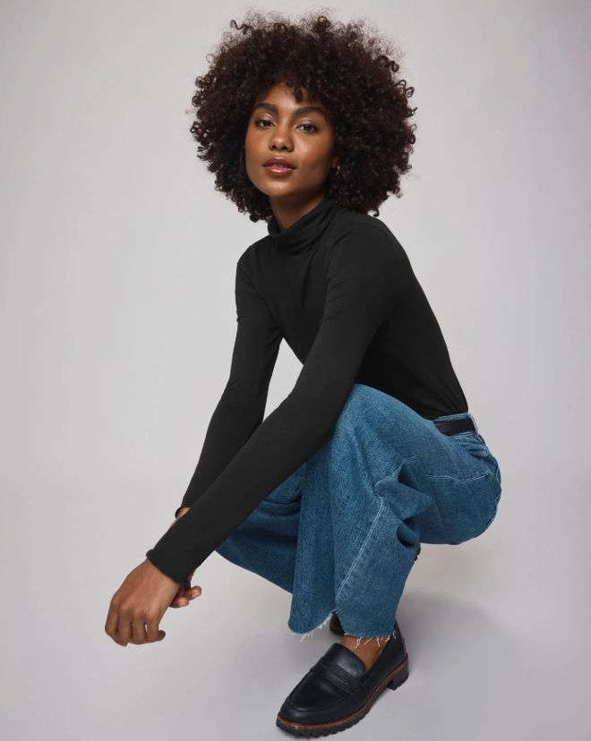 Splendid Bamboo Turtleneck Long Sleeve RF4K470