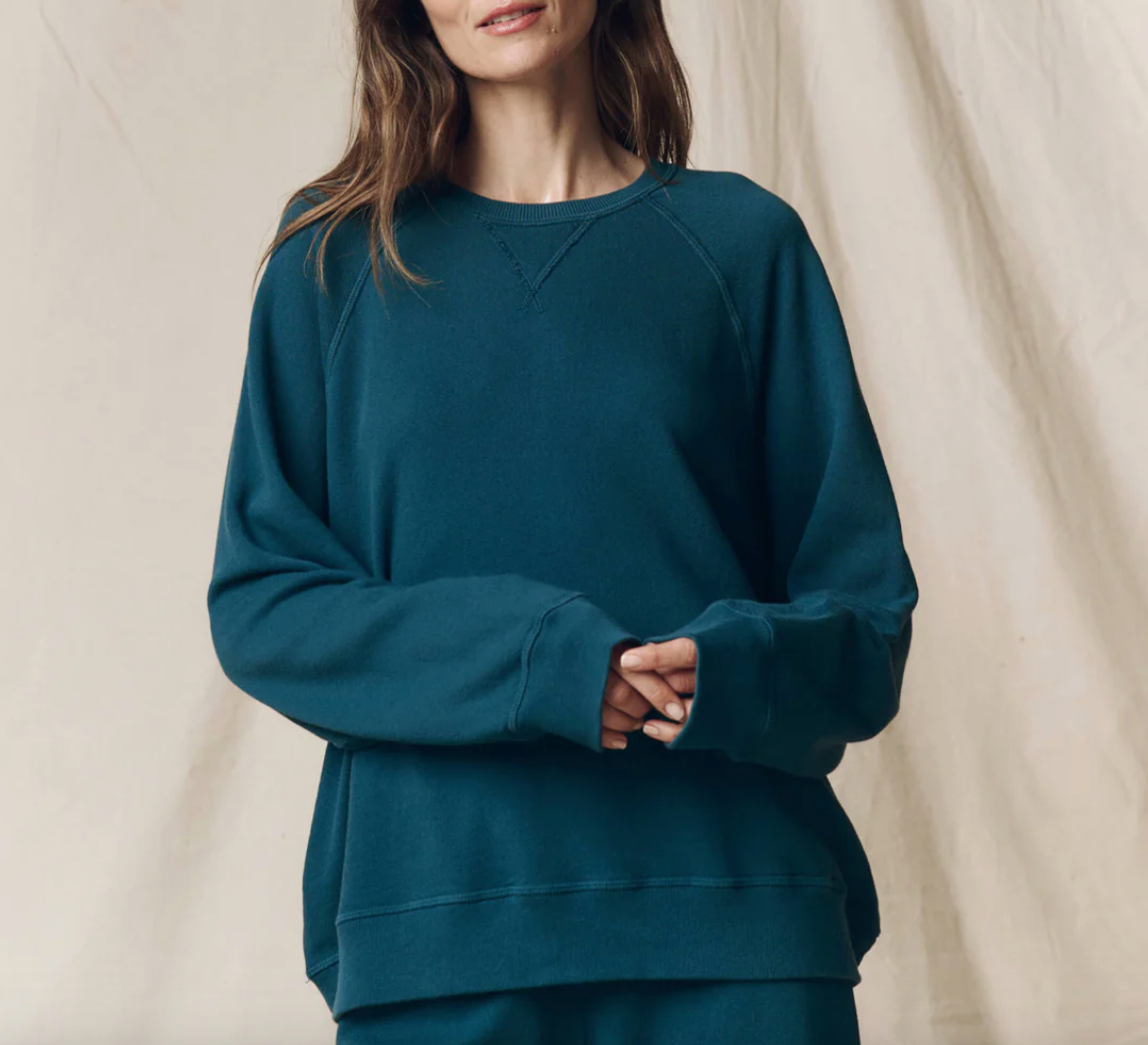 The Great The Slouch Sweatshirt Dark Slate