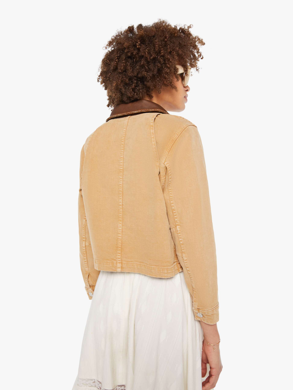 Mother Denim The Workwear Shorty Jacket 30761-544-WHW