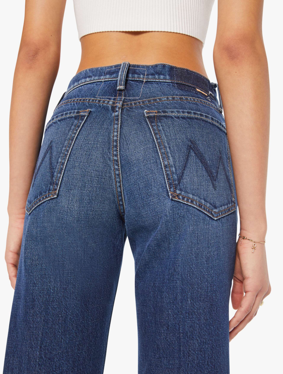 Mother Denim The Rambler Zip Heel Unplugged 10947-1396-UPL