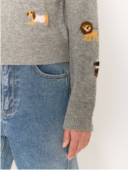 Berenice My Animals Round-Neck Cardigan