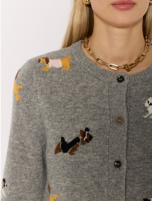 Berenice My Animals Round-Neck Cardigan