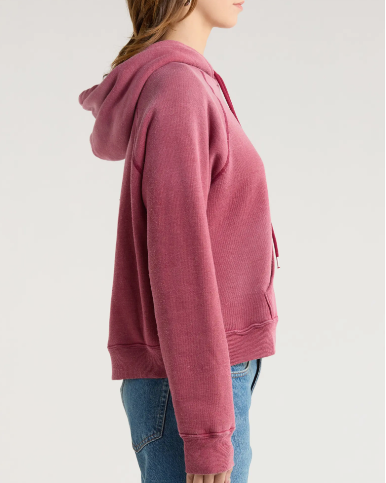 RE/DONE Thermal Lined Raglan Snoopy Hoodie