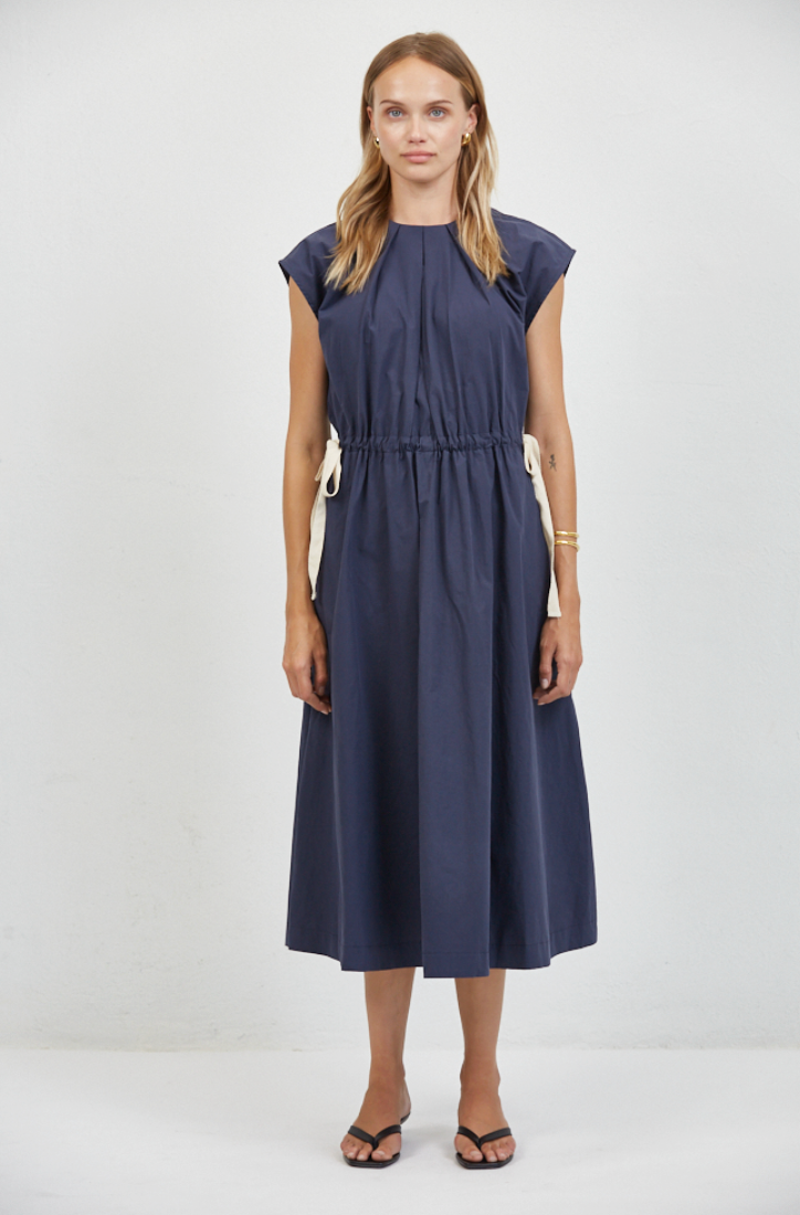 a.ren nais gathered dress PW2054