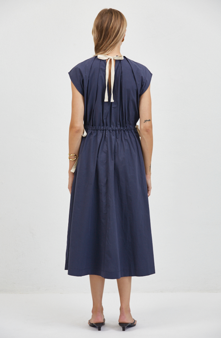 a.ren nais gathered dress PW2054