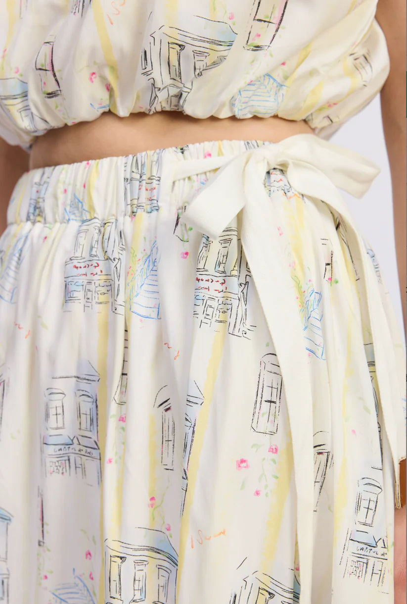 En Saison Bartlet Midi Skirt