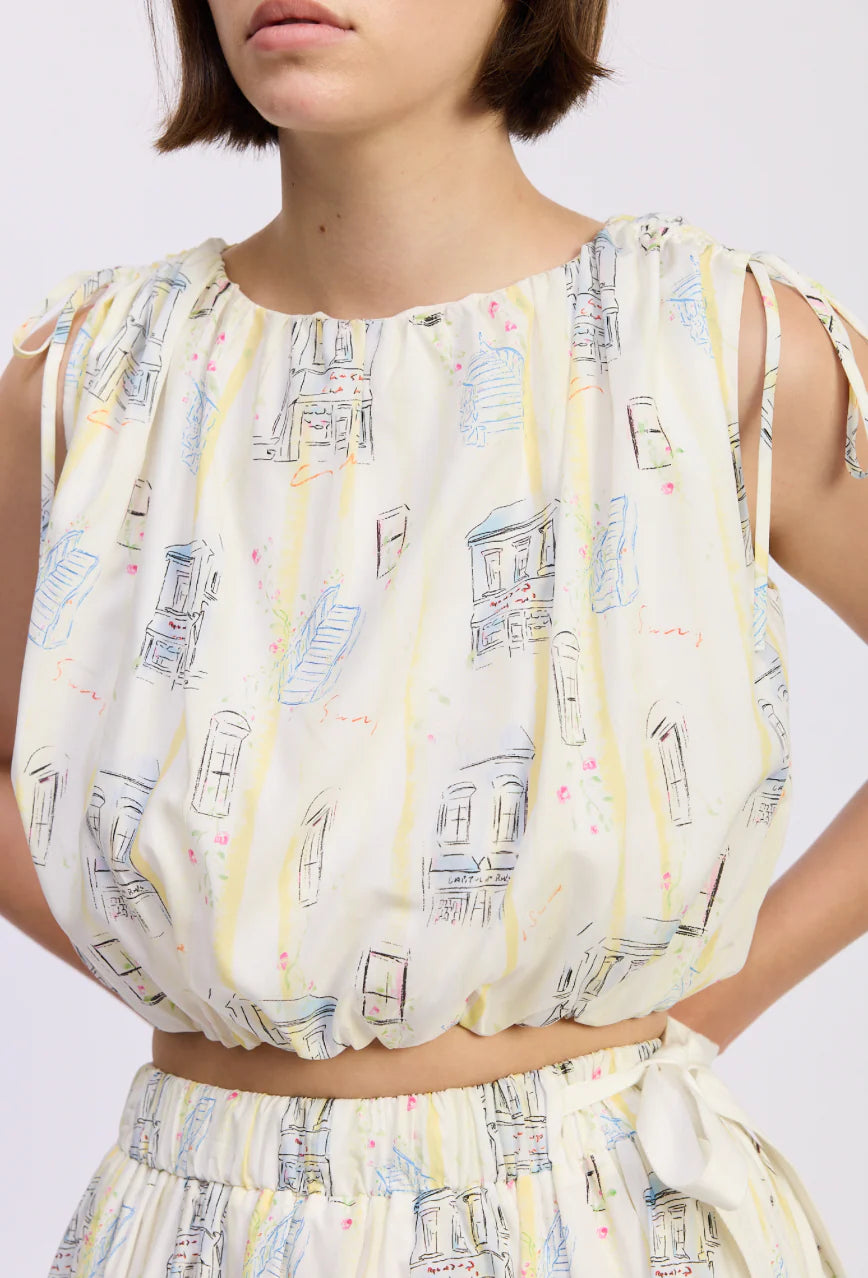 En Saison Bartlet Cropped Top