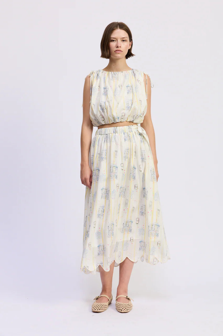 En Saison Bartlet Cropped Top