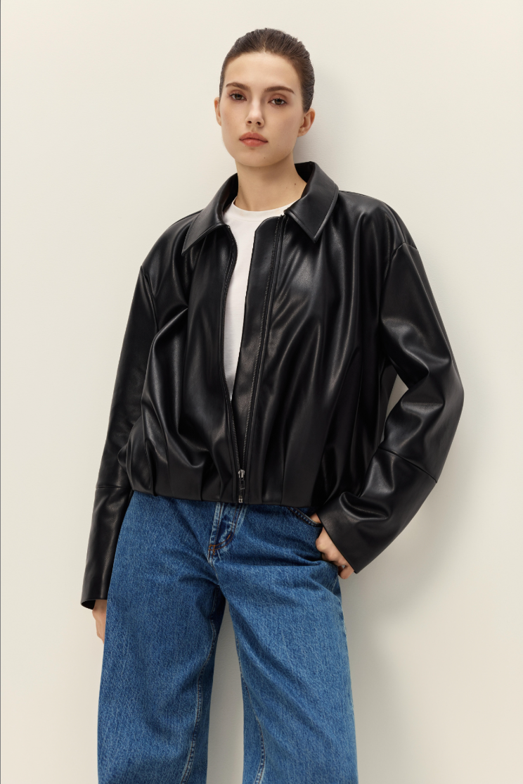 Elodie the Label Kael Vegan Leather Jacket