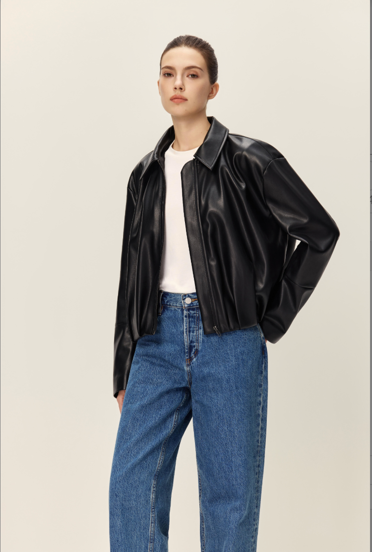 Elodie the Label Kael Vegan Leather Jacket