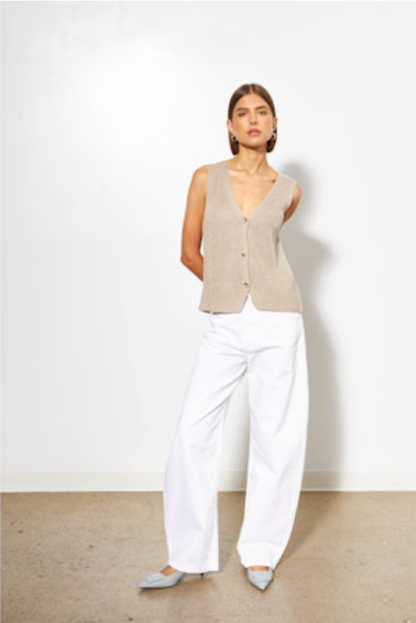 Line the Label Mira Button Up Cardigan