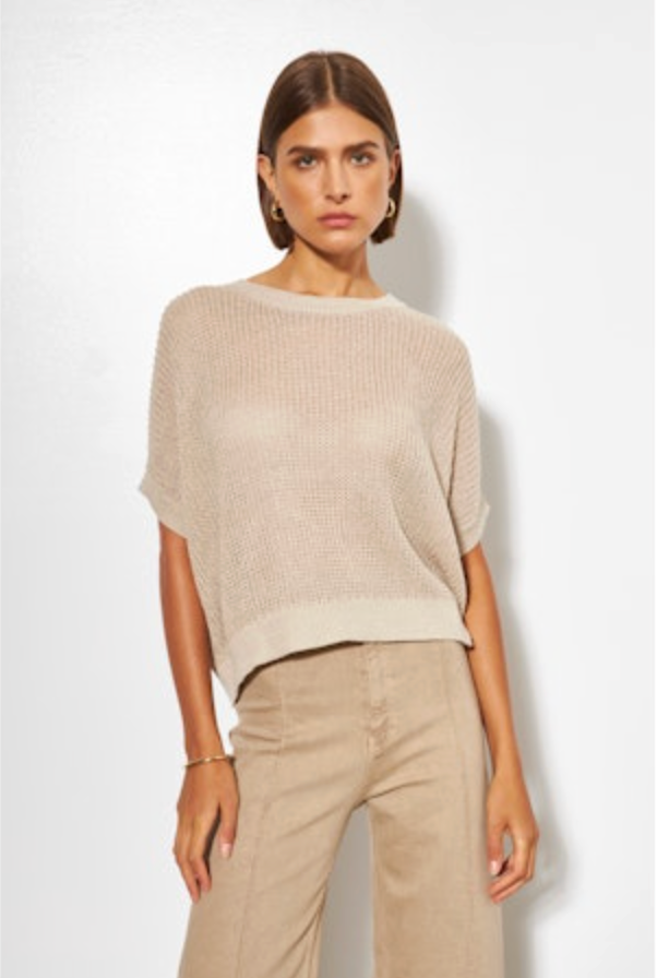 Line the Label Emersyn Sweater in Pebble