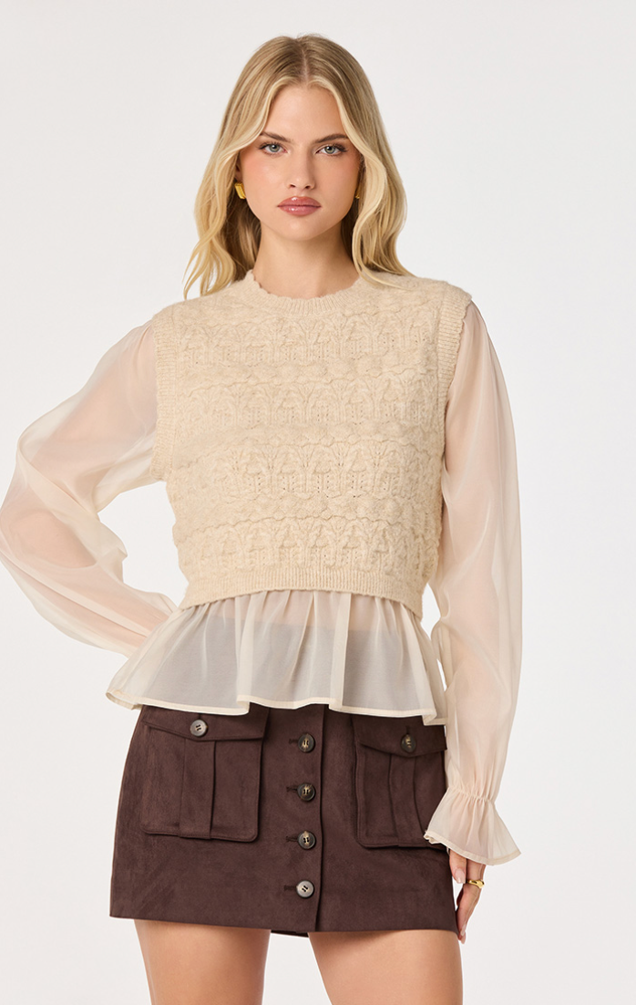 ASTR Ruby Sweater
