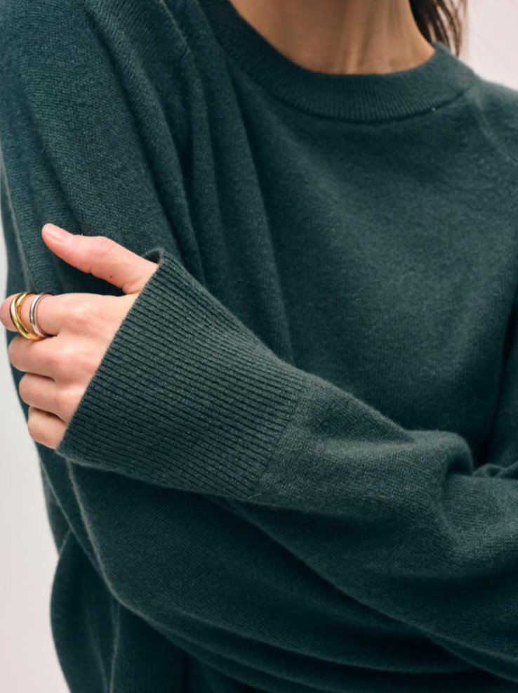 White + Warren Cashmere Easy Sweatshirt 20995