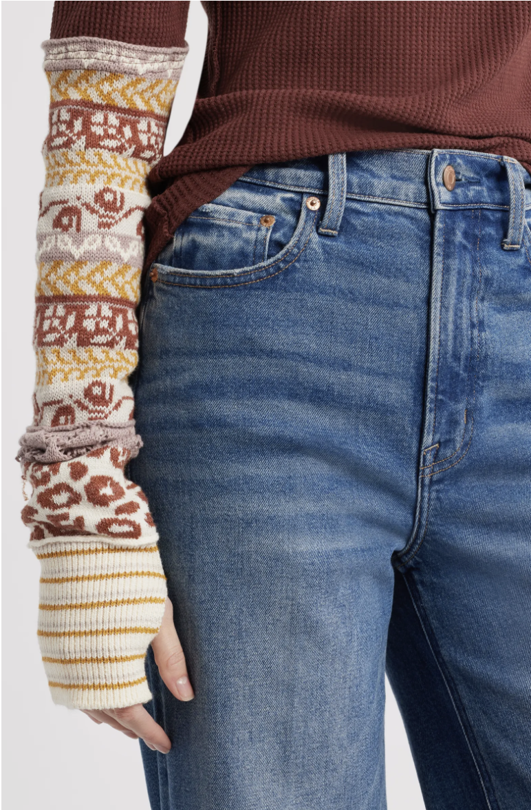 Free People All in Cuff Top in Cocoa