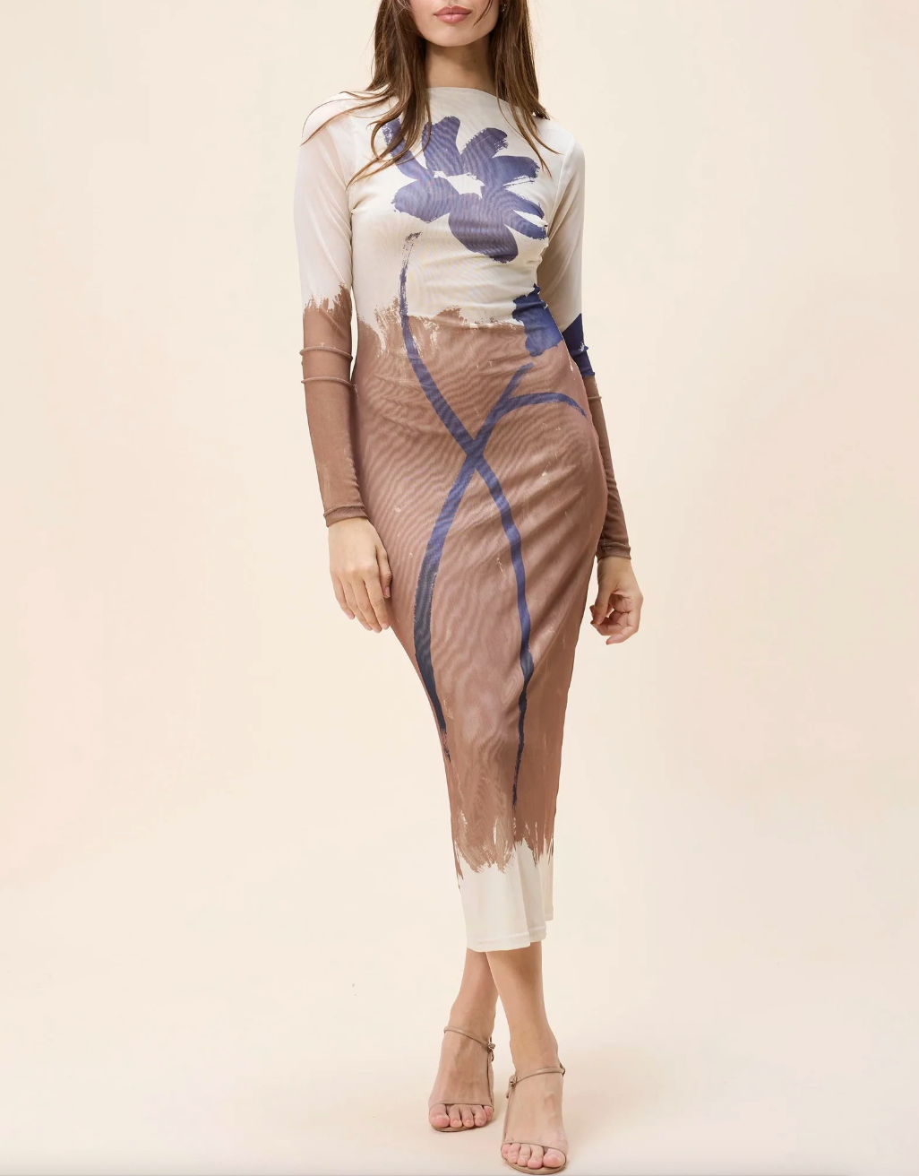Cleobella Auren Mesh Midi Dress