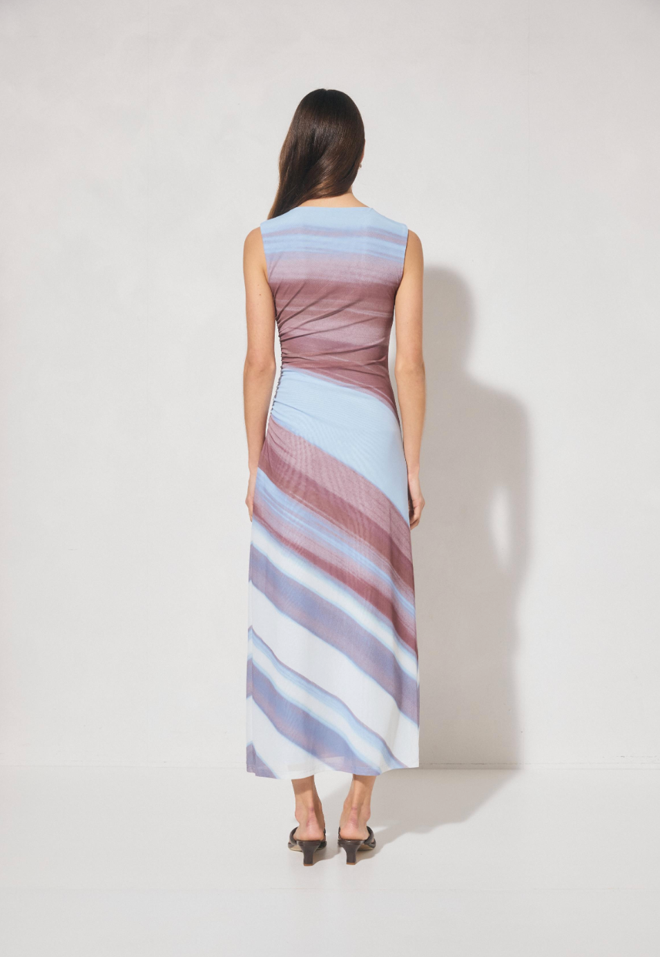 Mon Renn Chroma Asymetric Dress