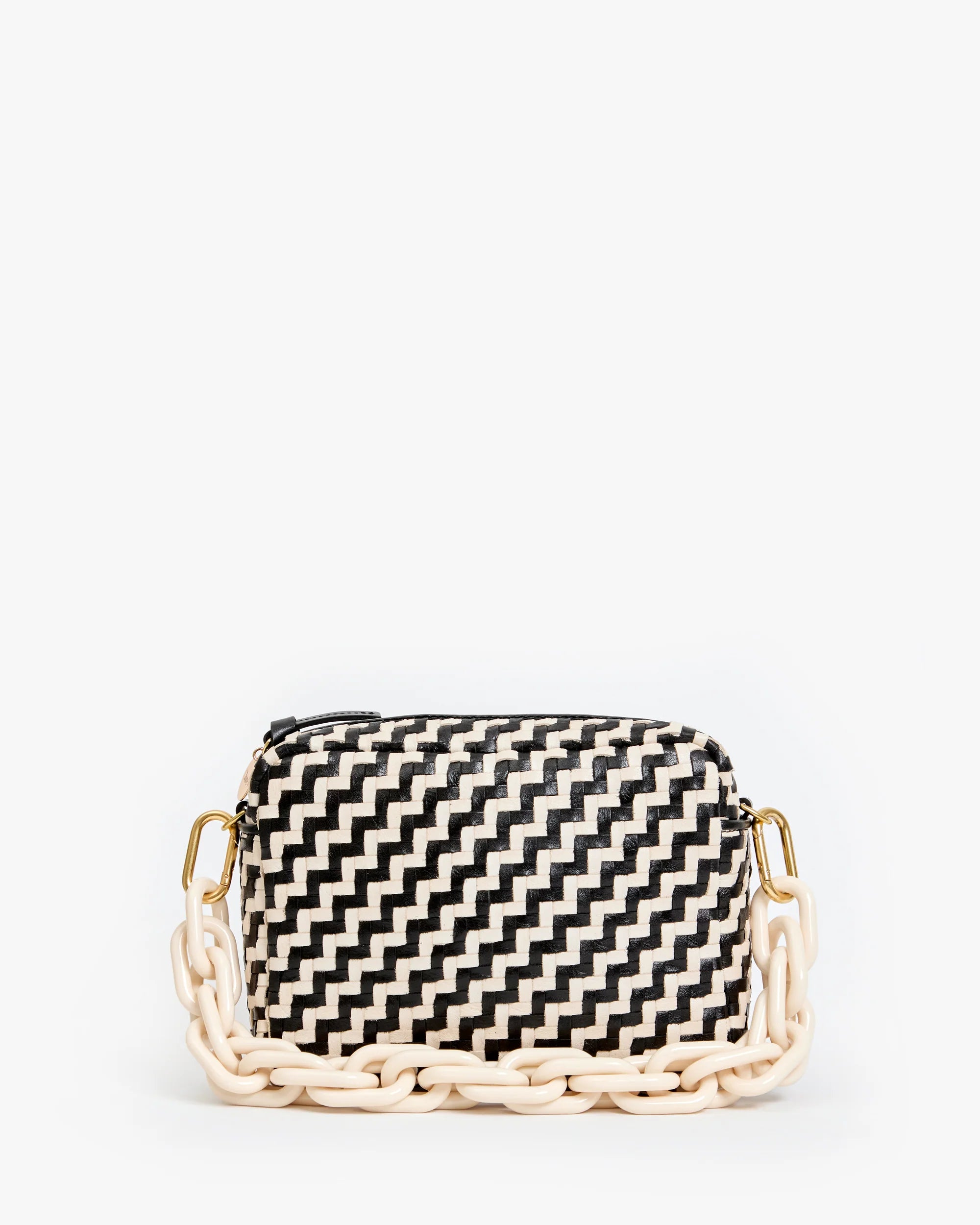 Clare V. Shortie Strap Resin Cream SG-ST-SZ-100019