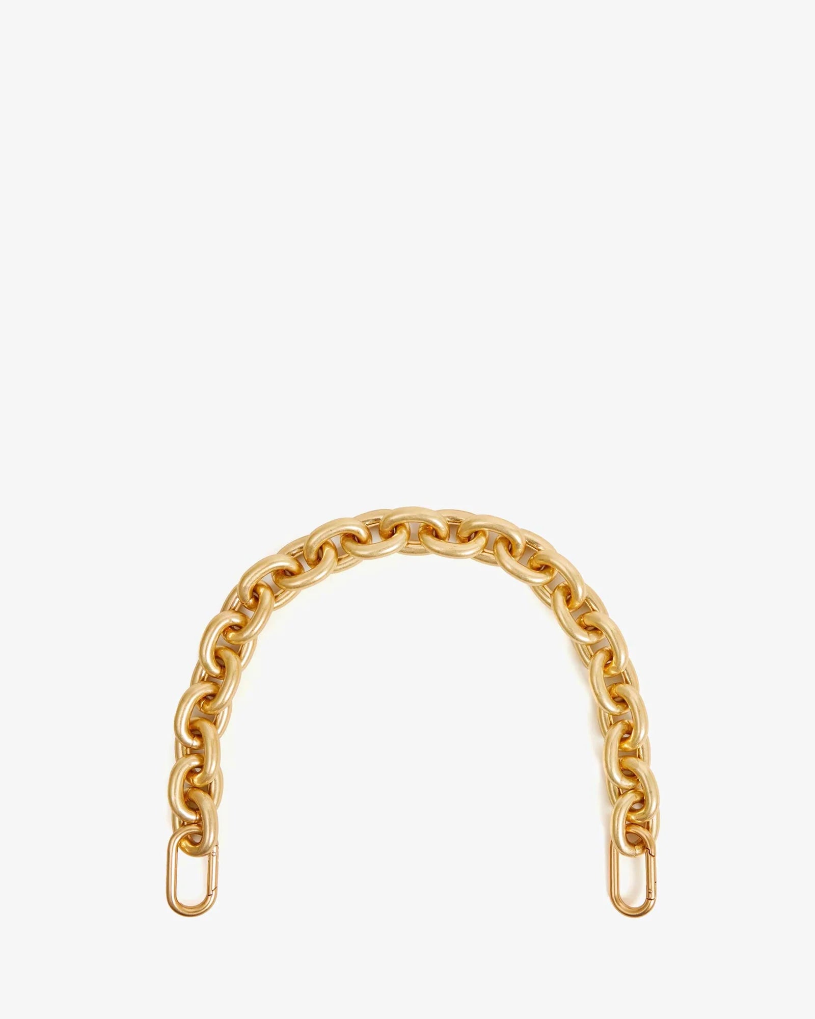Clare. V Shortie Strap Oversize Metal Link SG-ST-SZ-100027