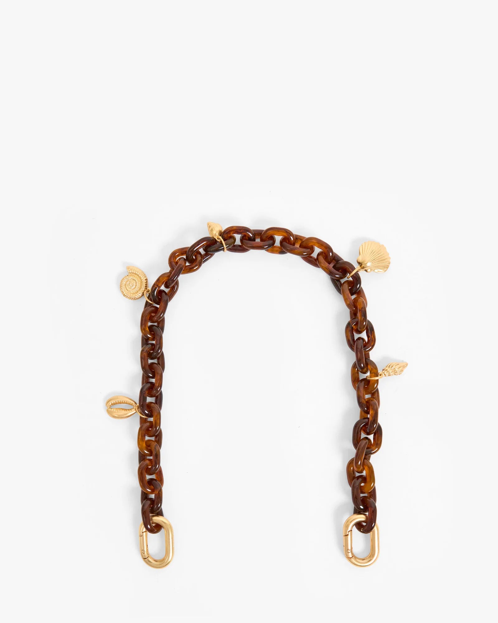 Clare V. Shortie Strap Resin Sea Charms CVS1000695